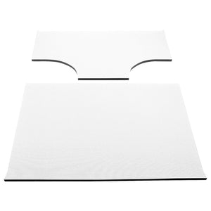 DEI 03-06 Jeep Wrangler TJ 2-Door w/Speaker Pods Boom Mat Headliner - 2 Piece - White