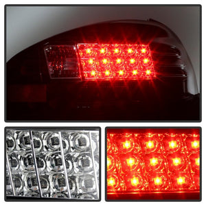 Spyder Pontiac Grand Prix 97-03 LED Tail Lights Black ALT-YD-PGP97-LED-BK