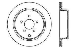 StopTech Slotted & Drilled Sport Brake Rotor