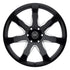 Black Rhino Mozambique 22x9.5 6x139.7 ET25 CB 112.1 Gloss Black w/Milled Spokes Wheel