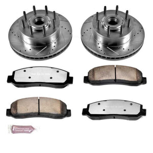 Power Stop 05-07 Ford F-350 Super Duty Front Z36 Truck & Tow Brake Kit