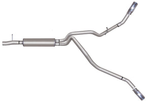 Gibson 08-09 Ford F-250 Super Duty FX4 5.4L 2.5in Cat-Back Dual Extreme Exhaust - Aluminized