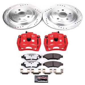 Power Stop 10-15 Chevrolet Camaro Rear Z26 Street Warrior Brake Kit w/Calipers