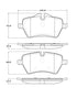 StopTech Street Touring 06-09 Mini Cooper/Cooper S Front Brake Pads