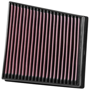 K&N 2017 Chevrolet Silverado 2500HD V8-6.6L DSL Replacement Drop In Air Filter