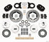 Wilwood Forged Dynalite Front Kit 11.00in Drilled 1965-1969 Mustang Disc & Drum Spindle