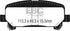 EBC 15+ Chevrolet Colorado 2.5 Ultimax2 Rear Brake Pads
