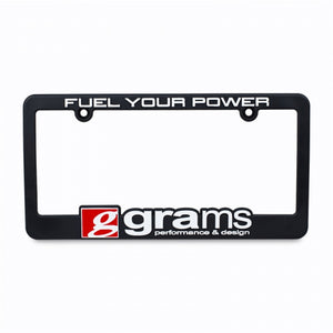 Grams License Plate - Fuel Your Power