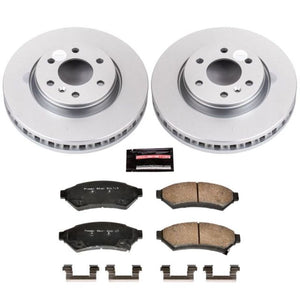 Power Stop 06-07 Buick Terraza Front Z17 Evolution Geomet Coated Brake Kit