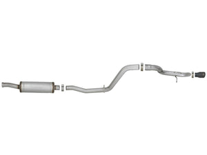 aFe MACH Force-Xp 2.5in 409SS Catback High-Tuck Exhaust 18-21 Jeep (JL) 3.6L 4-Door - Black Tip