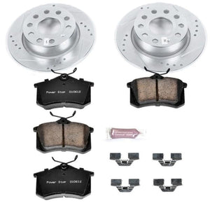 Power Stop 10-13 Audi A3 Rear Z23 Evolution Sport Brake Kit