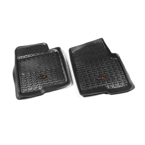 Rugged Ridge Floor Liner Front Black 2009-2010 Ford F-150 / Raptor / Regular / Extended