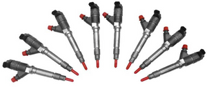 Exergy 11-19 Ford Power Stroke 6.7L New 60% Over Scorpion Injector - Set of 8