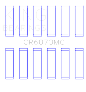 King Toyota 2Gr-FE/ 3GR-FE Polymer Coated (Size 0.05) Connecting Rod Bearing Set