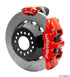 Wilwood Narrow Superlite 4R Rear P-Brk Kit AERO4 14in Rotor Big Ford New Style 2.5in Off - Red
