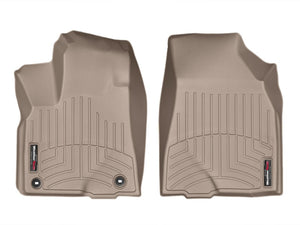 WeatherTech 2014+ Toyota Highlander Front FloorLiner - Tan