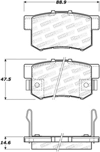 StopTech Sport Brake Pads w/Shims and Hardware - Front