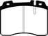 EBC 94-96 Mercedes-Benz E420 4.2 Greenstuff Front Brake Pads