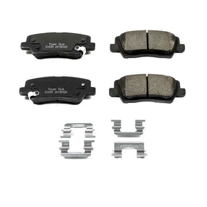 Power Stop 13-18 Cadillac ATS Rear Z17 Evolution Ceramic Brake Pads w/Hardware