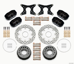 Wilwood Dynapro Lug Mount Dual Rear Dynamic Kit SA Drilled Big Ford New Style 2.50in Offset