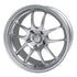 Enkei PF01 17x8 5x114.3 45mm Offset Silver Wheel 06-10 Civic Si