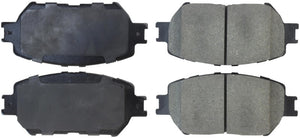 StopTech Sport Brake Pads w/Shims and Hardware - Rear