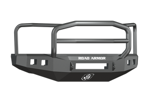 Road Armor 08-10 Ford F-250 Stealth Front Bumper w/Lonestar Guard - Tex Blk