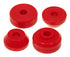 Prothane 95-99 Mitsubishi Eclipse Rear Shock Bushings - Red