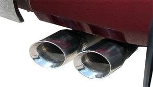 Corsa 07-08 Toyota Tundra Double Cab/Crew Max 5.7L V8 Polished Sport Cat-Back Exhaust