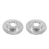 Power Stop 16-18 Fiat 500X Rear Evolution Drilled & Slotted Rotors - Pair