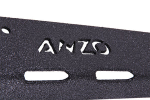 ANZO 1996-2006 Jeep Wrangler LED Bar Windshield Mounting Brackets