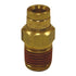 Firestone Male Connector 3/8in. Push-Lock x 1/4in. NPT Brass Air Fitting - 25 Pack (WR17603104)