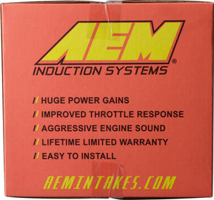 AEM 90-93 Integra RS/LS/GS/GSR Red Short Ram Intake