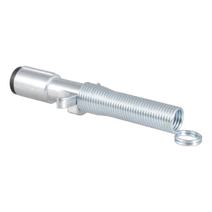 Curt 6-Way Round Connector Plug w/Spring (Trailer Side Packaged)