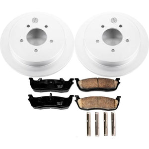 Power Stop 97-00 Ford Expedition Rear Z17 Evolution Geomet Coated Brake Kit