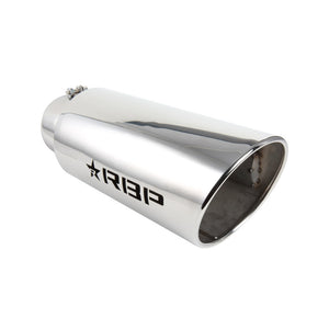 RBP RX-7 Polished Exhaust Tip Inlet 5in. / Outlet 7in. / Length 18in. - Stainless Steel