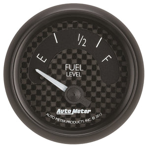 Autometer GT Series 52mm Short Sweep Electronic 73-10 ohms Fuel Level (For most Ford and Chrysler)