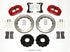 Wilwood Narrow Superlite 4R Front Hat Kit 12.88in Red 2007-Up Jeep Wrangler