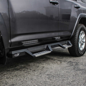 Westin 10-17 Toyota 4Runner Trail Edition (Excl. Ltd) HDX Stainless Drop Nerf Step Bars - Tex. Blk