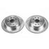 Power Stop 93-97 Lexus GS300 Rear Evolution Drilled & Slotted Rotors - Pair