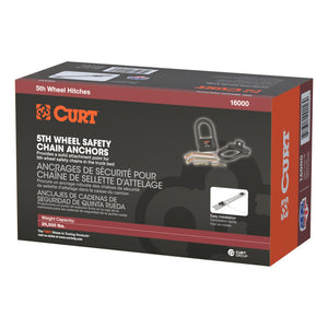 Curt 5th Wheel Safety Chain Anchors