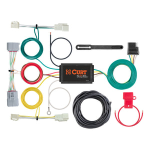 Curt 16-19 Toyota Prius Custom Wiring Harness (4-Way Flat Output)