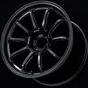 Advan RS-DF Progressive 19x8.0 +44 5-114.3 Racing Titanium Black Wheel
