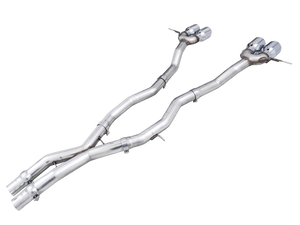 AWE Track Edition Catback Exhaust for BMW G8X M3/M4 - Chrome Silver Tips