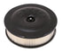 Moroso Race/Street Air Cleaner - 8-1/2in x 2-3/8in Filter - Aluminum - Black Powder Coat