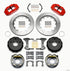 Wilwood Narrow Superlite 4R Rear P-Brk Kit 14.00in Red Big Ford New 2.38in Off Bronco 5 x 5.50