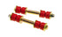 Prothane Universal End Link Set - 3 1/4in Mounting Length - Red