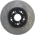 StopTech 95-00 Lexus LS 400 Right Front Slotted & Drilled Rotor