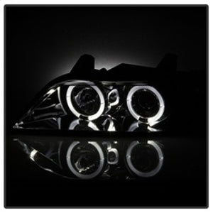 Spyder BMW Z3 96-02 Projector Headlights LED Halo Smoke High H1 Low H1 PRO-YD-BMWZ396-HL-SM