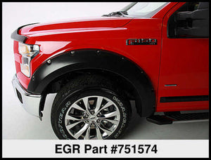 EGR 14+ Chev Silverado 6-8ft Bed Rugged Look Fender Flares - Set